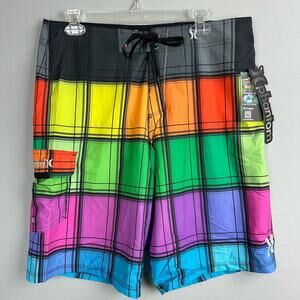 Hurley Phantom Men’s 31 Board Shorts P60 Puerto Rico Road NWT